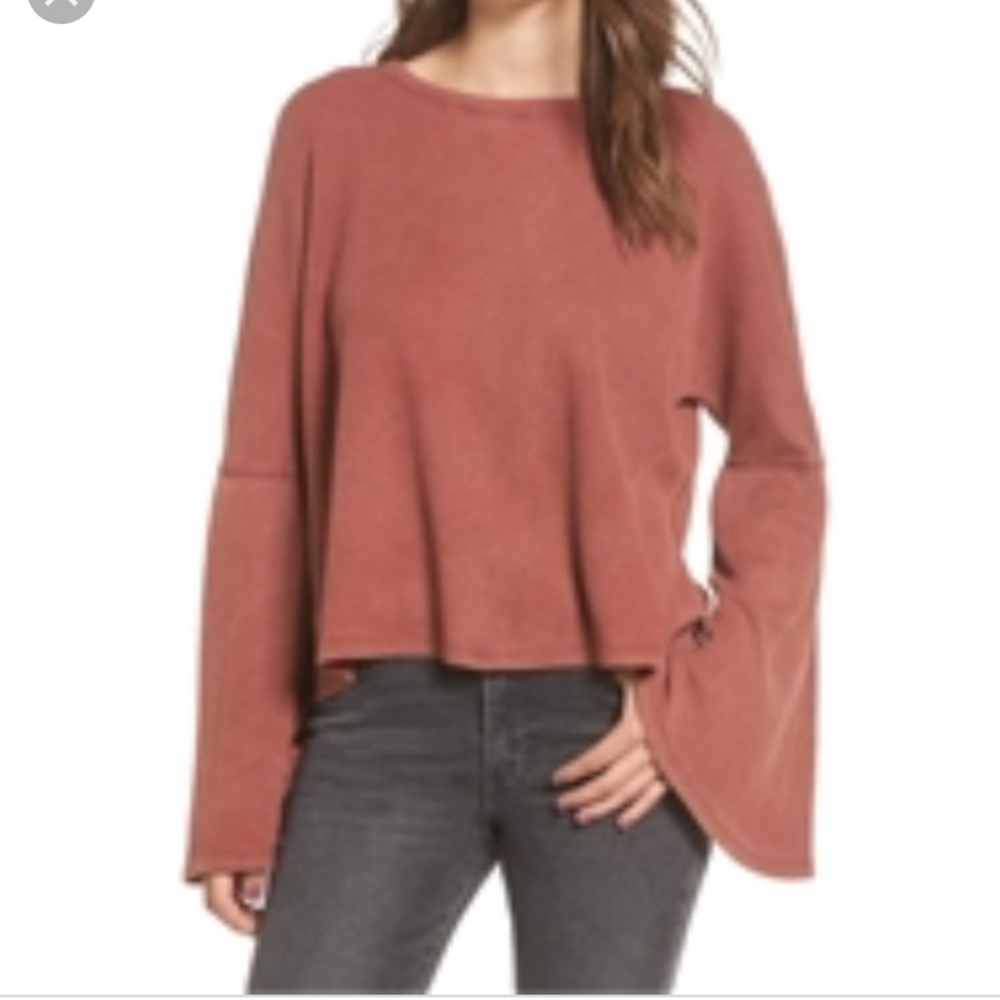 Bp Washed Bell Sleeve tee